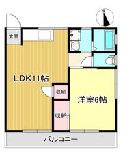三浜セントラルコーポの間取り画像