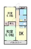 メゾンド平岡2番館の間取り画像