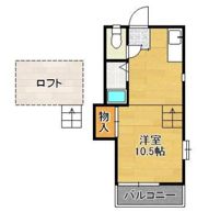 シティベール陣山C棟の間取り画像