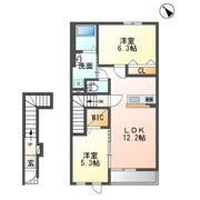 エスポワールの間取り画像