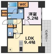 アーバネックス南森町EASTの間取り画像