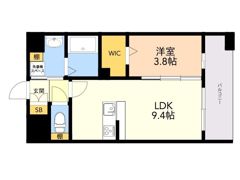 KL天神南の間取り画像