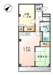 サンピア大福の間取り画像