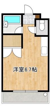 アンプルール新屋敷の間取り画像