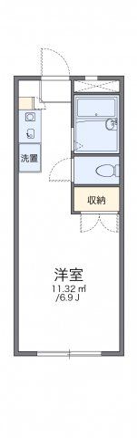 レオパレスANNEXEGAWAの間取り画像