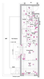 PREMIUM CUBE 中野富士見町の間取り画像