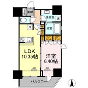 ホウエイコート秋葉原の間取り画像