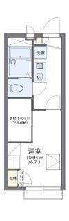 レオパレスオリザ田無の間取り画像
