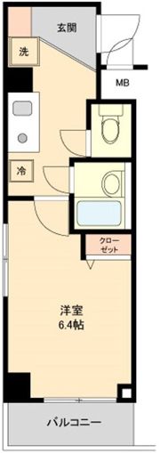 エクセリア西荻窪の間取り画像