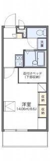 レオパレス東今宿の間取り画像