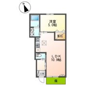 （仮称）吹田市清和園町新築アパートの間取り画像