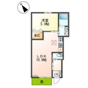 （仮称）吹田市清和園町新築アパートの間取り画像