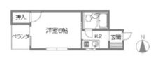 東洋プラザ都島北の間取り画像