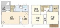 帰の家 弐番館の間取り画像