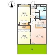 ミロワール弐番館の間取り画像