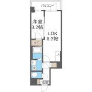 Alivis緑橋の間取り画像