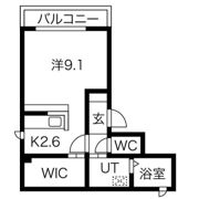 シャーメゾンハレクラニの間取り画像