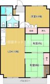 マリオン城乾の間取り画像