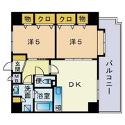 ザルヴェ大橋壱番館の間取り画像