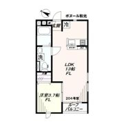 ボヌール和光の間取り画像