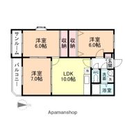 ツインガーデン西長江Ⅰの間取り画像