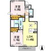 コーポ ヴェルデの間取り画像