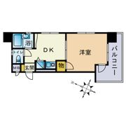 ダイナコートパピヨン吉塚の間取り画像
