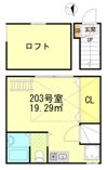 ウィンズパレ久我山の間取り画像