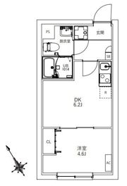 フラシア東武練馬の間取り画像