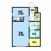 アンダーズ恵庭駅前の間取り画像