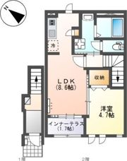 Rion Ⅱ（リオン 2）の間取り画像
