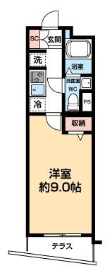 NEXAS EBARAの間取り画像