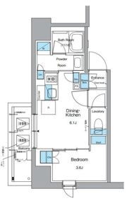 ルフォンプログレ上野御徒町の間取り画像