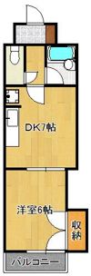 グランドアイ小倉の間取り画像