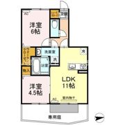 プランドール 太田 A棟の間取り画像