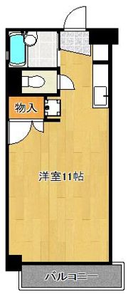 ダイナコート小倉下到津202号室の間取り画像