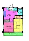 コーポサクライの間取り画像