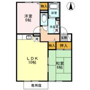 セジュール一ツ木の間取り画像