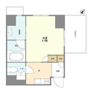 オーキッドレジデンス品川の間取り画像