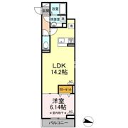 アヴァンス東大泉Aの間取り画像