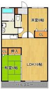 タウンコートIIの間取り画像