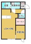 ベル シエルの間取り画像