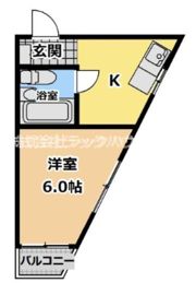 タチバナハイツの間取り画像