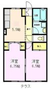 グリーンパレス斎藤分の間取り画像