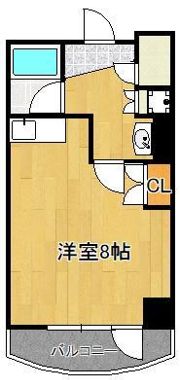 ニューサンリバー6番館の間取り画像