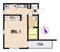 アール・デ・ココ東向島の間取り画像