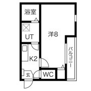 クレフラスト新守山南A棟の間取り画像