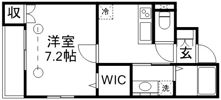 ゼフィルス武蔵境の間取り画像