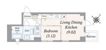 GRAN PASEO 上野毛の間取り画像