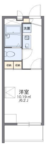 レオパレスつくばの間取り画像